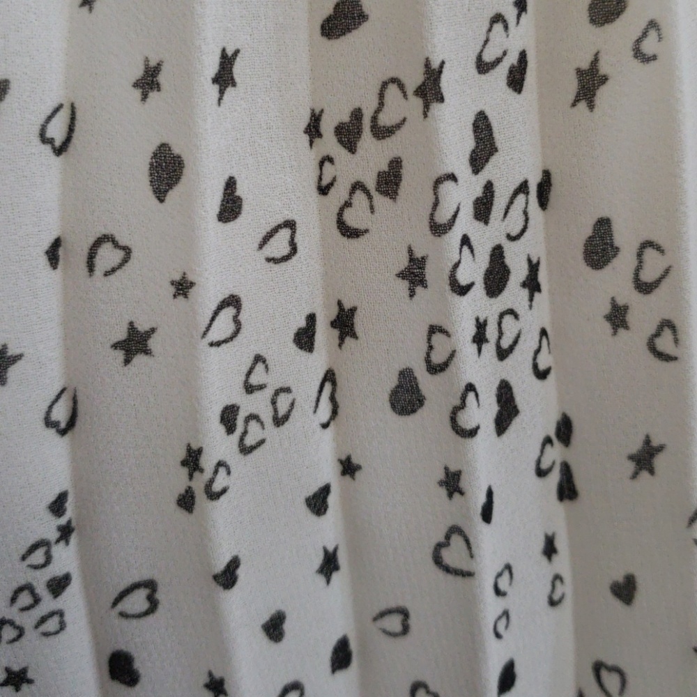 NEW GUESS WOMENS BLACK AND WHITE DRESS SZ M - Picture 5 of 8